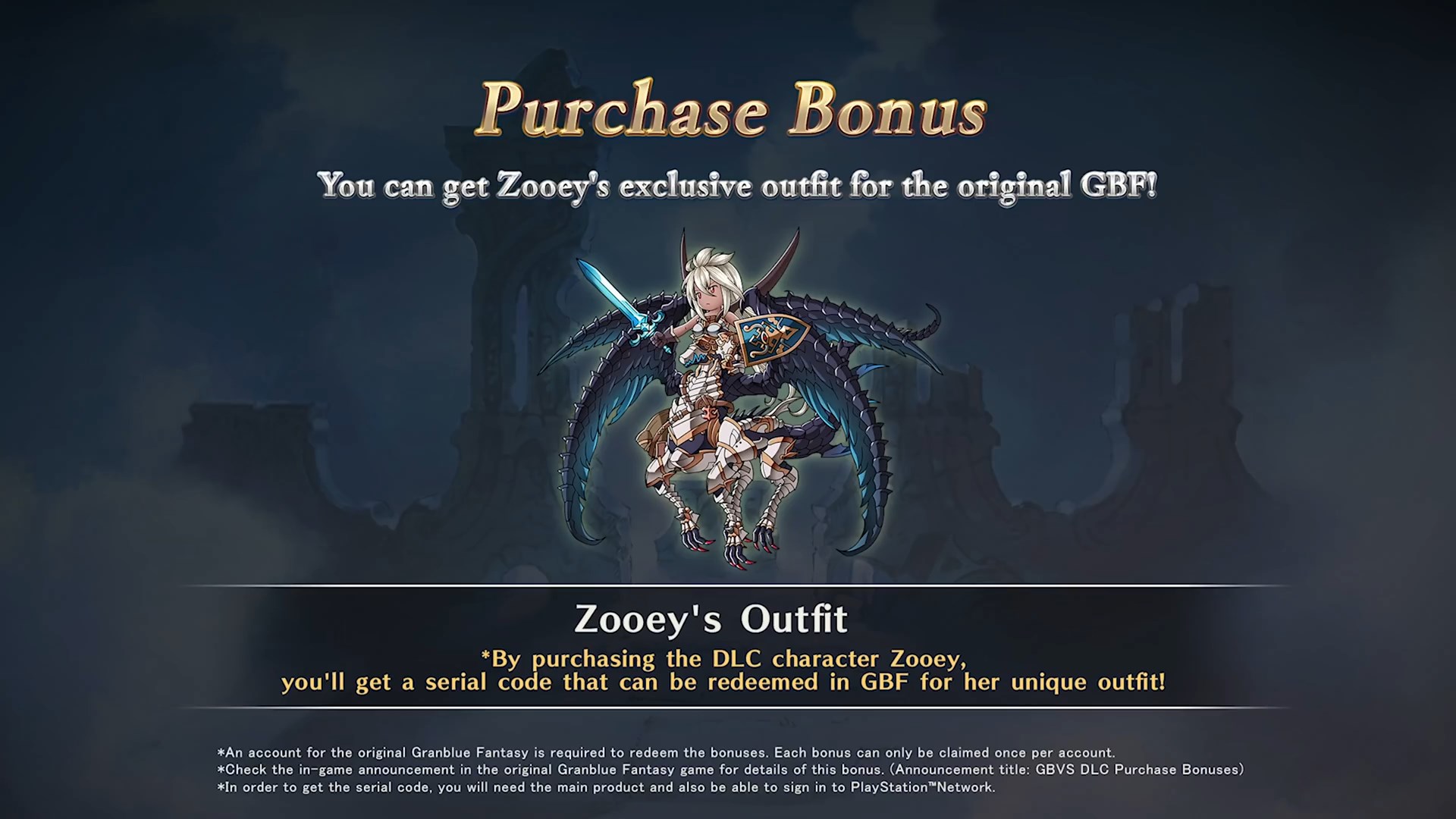 Granblue Fantasy: Versus Zooey DLC Launches April 28, Character