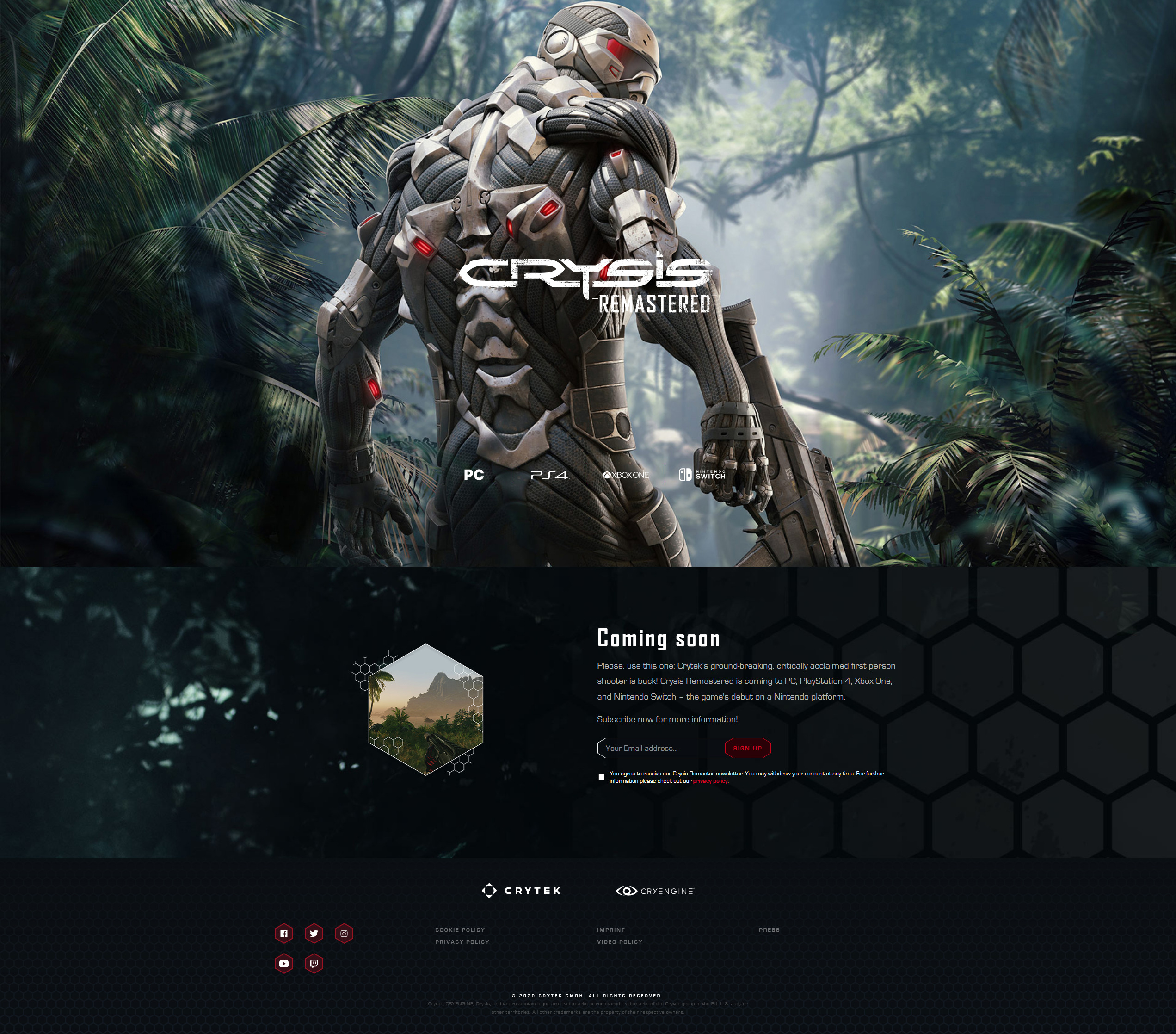 Leak Crysis Remastered Appears On Crytek Website Vgleaks 2 0